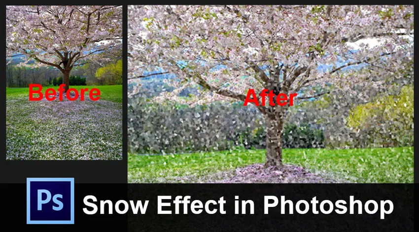 Schneeeffekt in Photoshop - Wie erstelle ich einen Schneeeffekt in Photoshop?